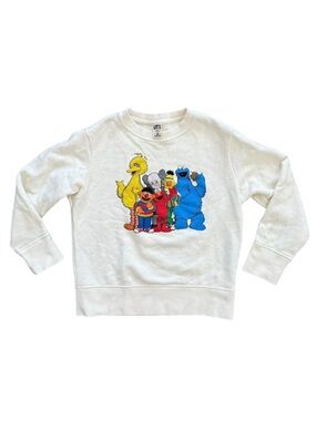 Uniqlo Sesame Street x KAWS Collab Crewneck Sweatshirt